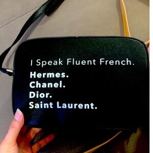 Trendy Black crossbody